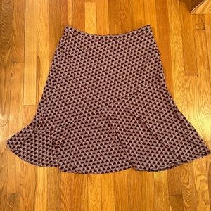 Patterned Skirt (Size L)